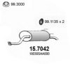 ASSO 15.7042 End Silencer